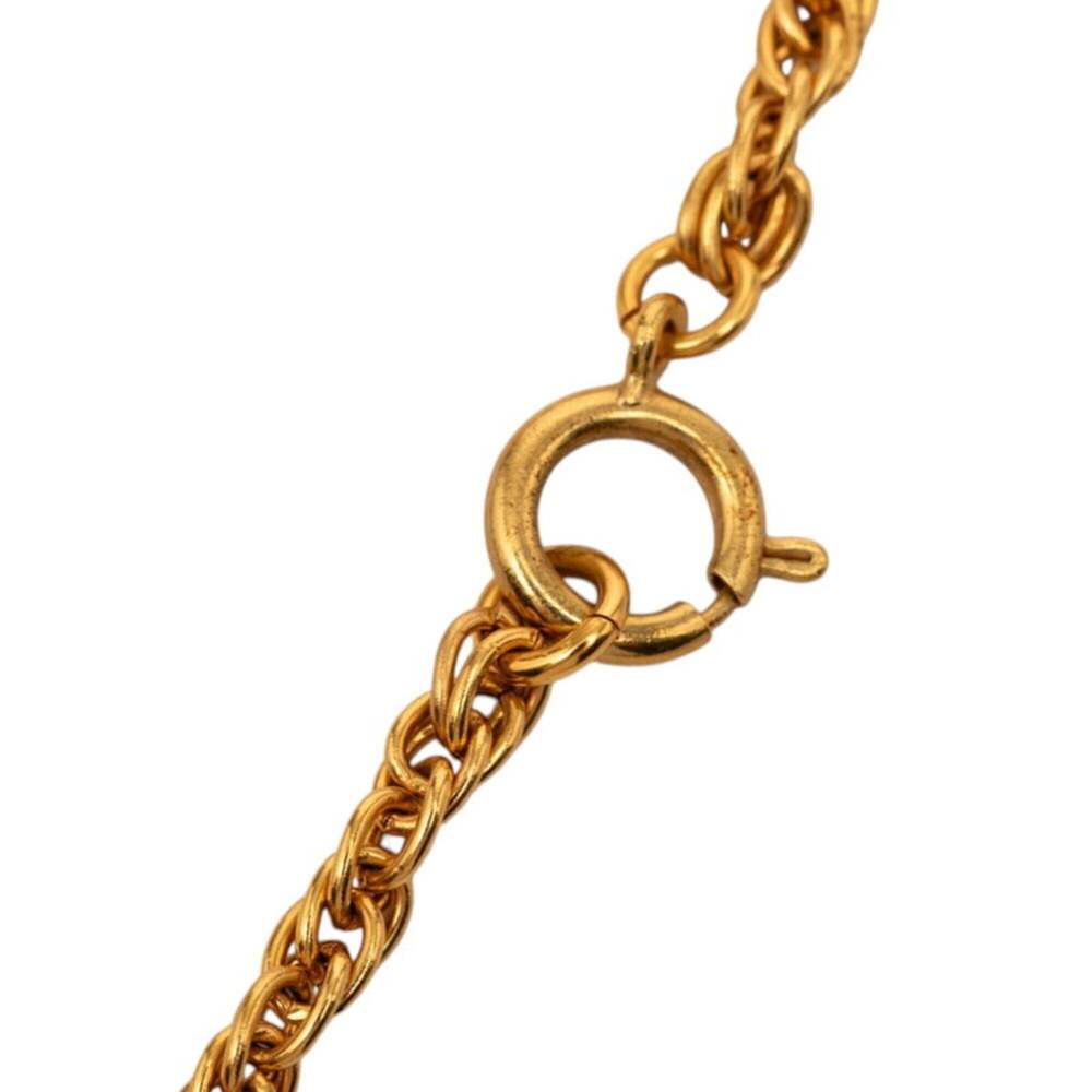 CHANEL Vintage Gold Logo Necklace - Picture 4 of 6